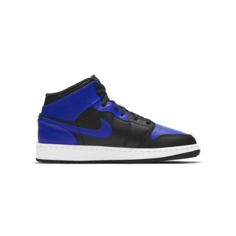Air Jordan 1 Mid Hyper Royal GS Kids' Shoes - 554725-077 Obuwie/Buty na co dzień Your Sports Performance