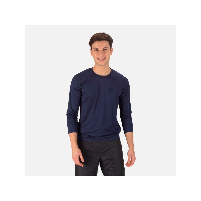 ROSSIGNOL Skpr Ls Tee Navy Blue Import z PMSport Your Sports Performance