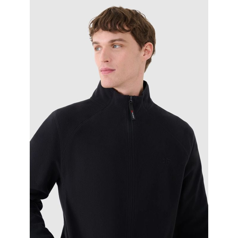 Men's trekking fleece with stand-up collar 4F 4FWSS25TFLEM304-20S *Kategoria tymczasowa Your Sports Performance
