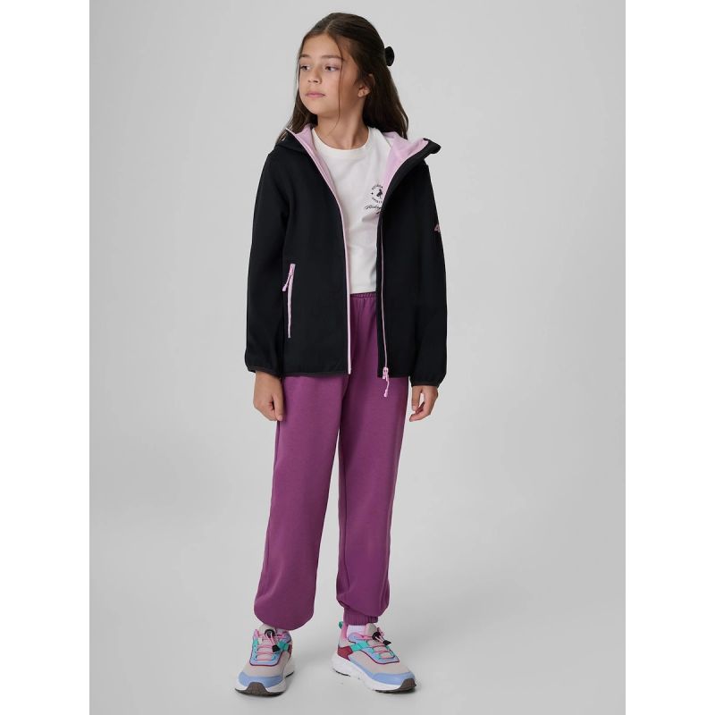 Softshell jacket windproof membrane 5000 girls 4F 4FJRAW26TSOFF0738-20S