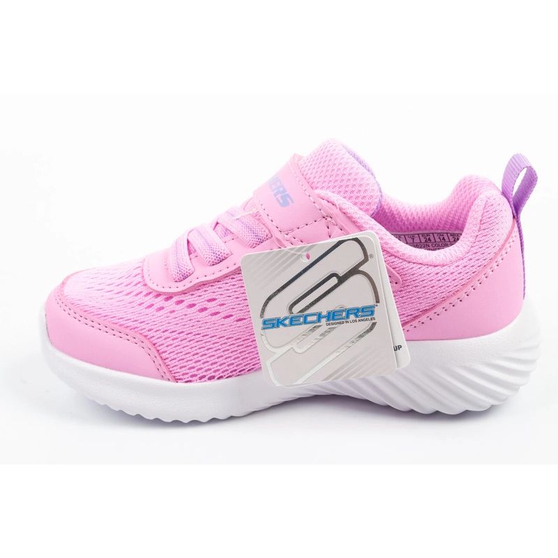 Skechers Bounder Pink Velcro Baby Sports Shoes