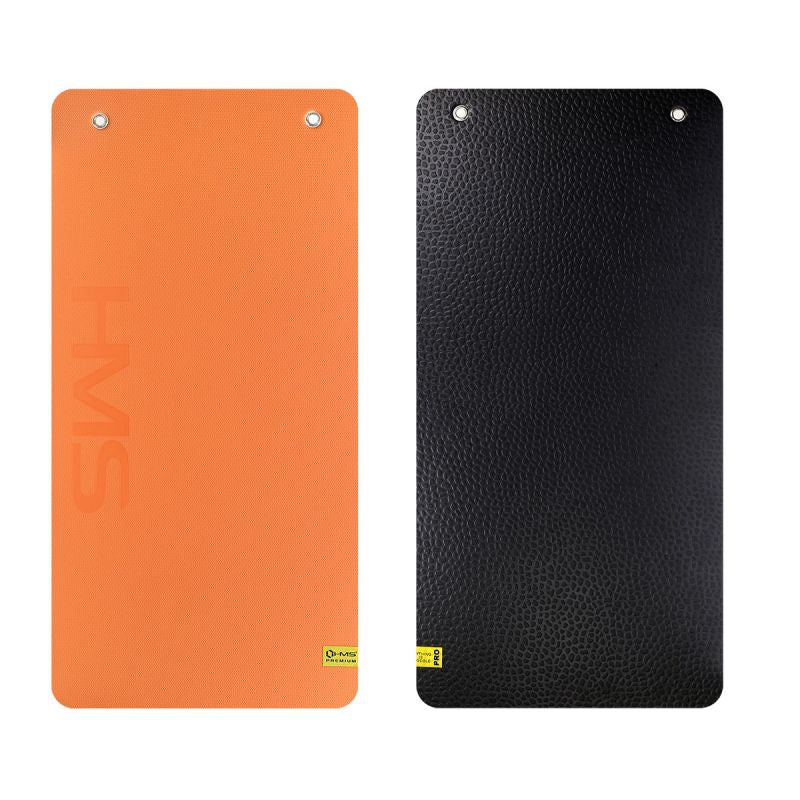 Club fitness mat with holes HMS Premium MFK01 Orange-Black Accessories/Training equipment Your Sports Performance