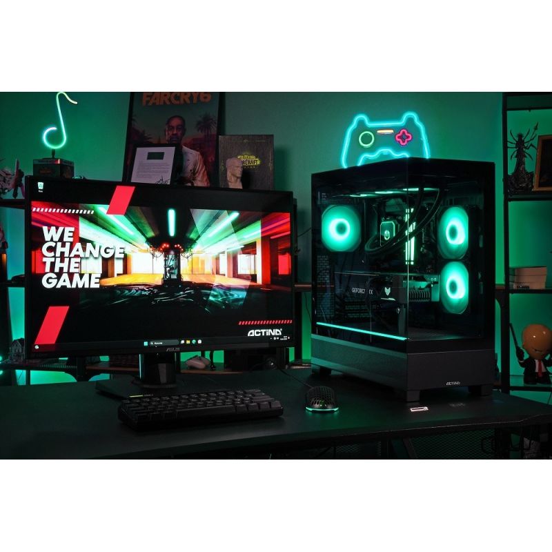 Actina View 9800X3D/32GB/2TB/RTX5080/850W/W11H Komputery/Komputery Gaming Actina Your Sports Performance