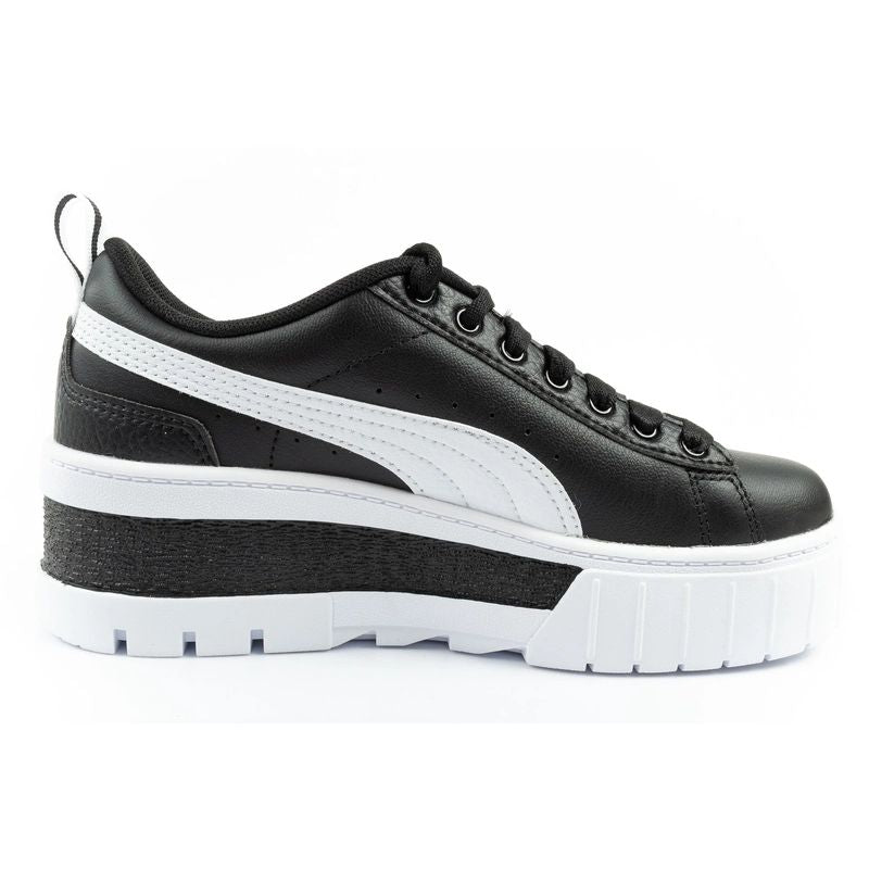 Puma Mayze women's sports shoes Sneakers platform black white fashionable In preparation Your Sports Performance