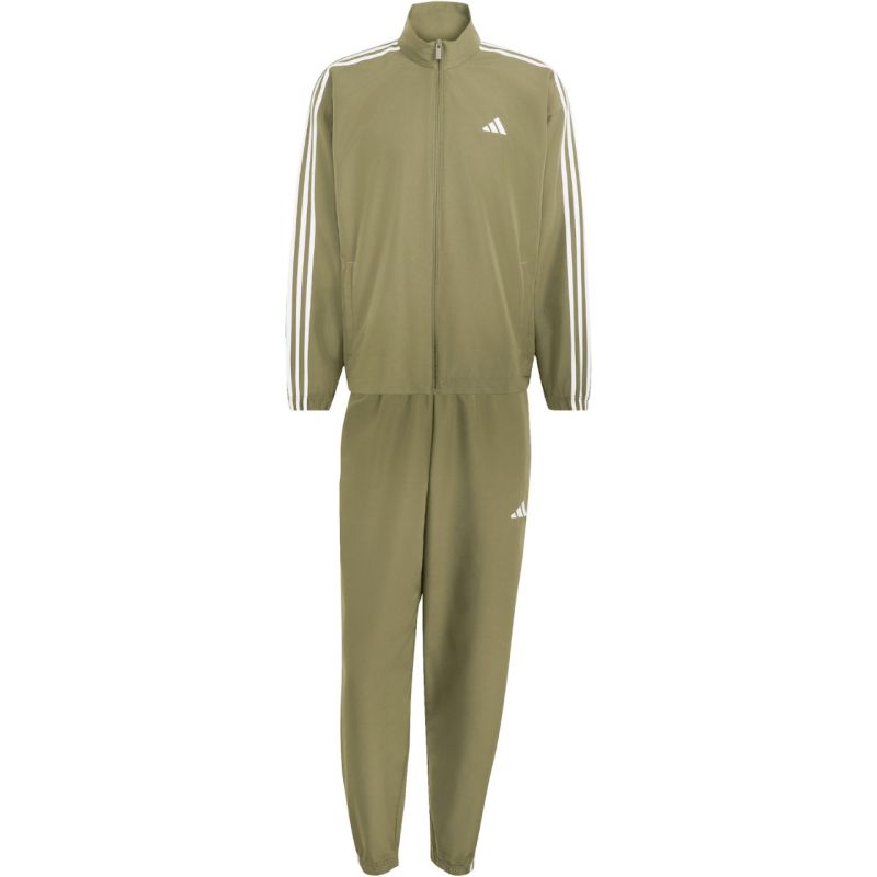 adidas 3-Stripes Woven Men’s Tracksuit Olive KY2300