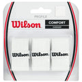 Wrapper Wilson Profile Overgrip 3pcs WRZ4025WH Accessories/Rackets and accessories Your Sports Performance