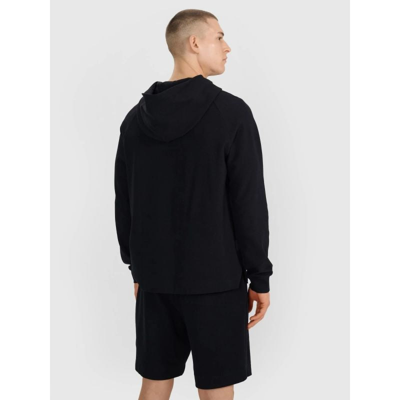 Men's sweatshirt with hood, open, 4F 4FWSS25TSWSM1558-20S *Kategoria tymczasowa Your Sports Performance