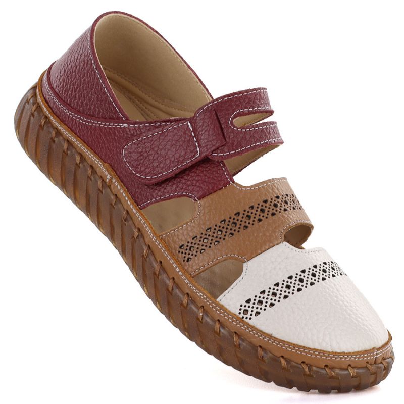 Artiker 58C1500 comfortable leather velcro shoes Artiker