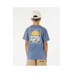 RIP CURL Pacific Rinse Sunrise Tee-Boy Blue