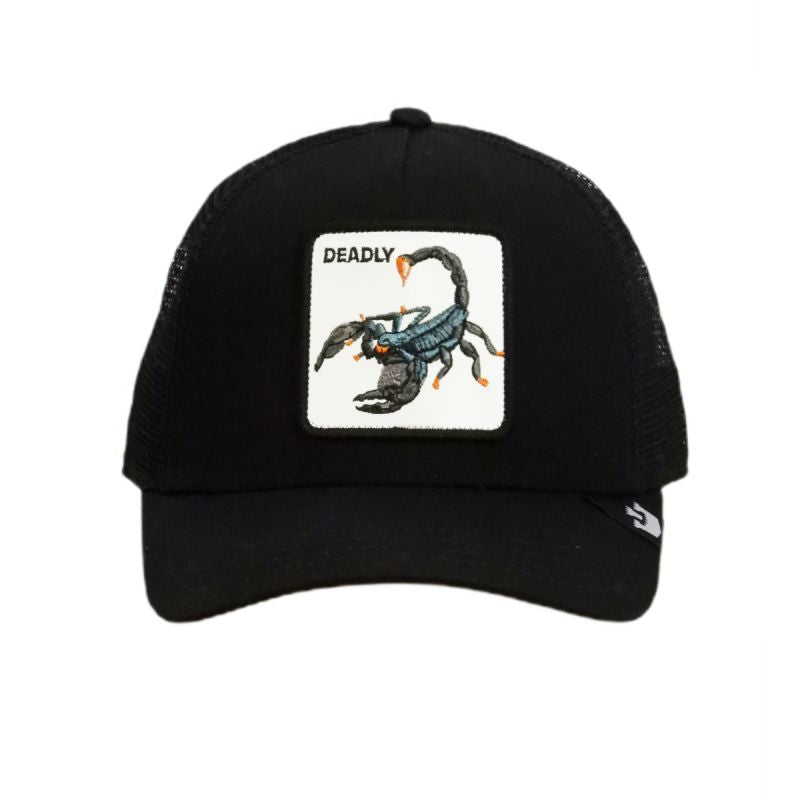 Goorin Bros. The Deadliest Scorpion Trucker Cap - 101-1687-BLK Odzież/Czapki/Czapki z daszkiem Your Sports Performance