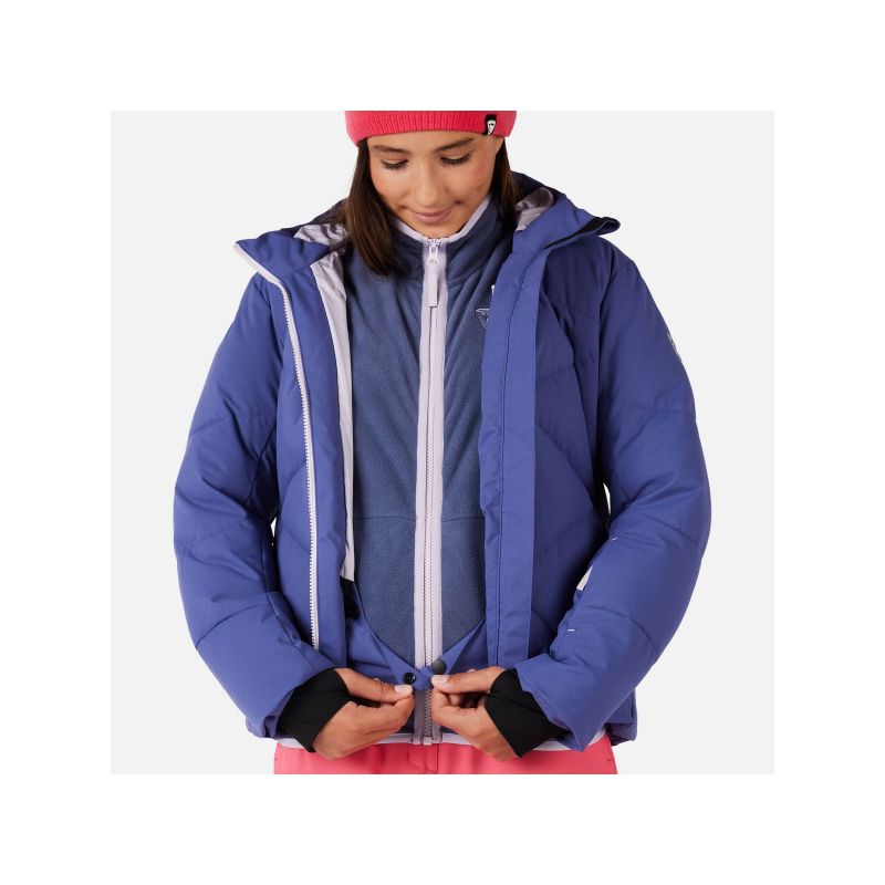 ROSSIGNOL Girl Staci Jkt Blue Children's Ski Jacket