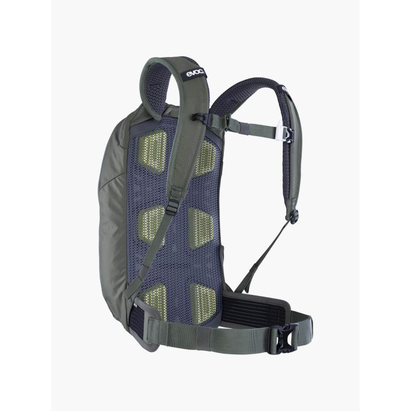 EVOC Stage 12 dark olive cycling backpack
