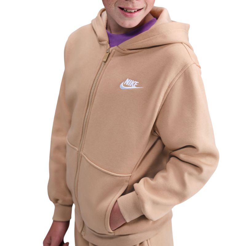 Nike Sportswear Club Fleece Beige Kids' Sweatshirt FD3004 200 To be categorized Your Sports Performance