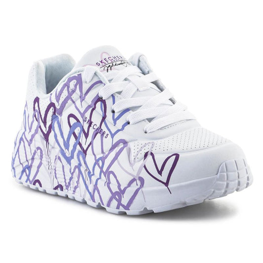 Skechers JGoldcrown: Uno Lite - Spread the Love Jr 314064L-WLPR shoes Footwear/Lifestyle/Skechers Skechers