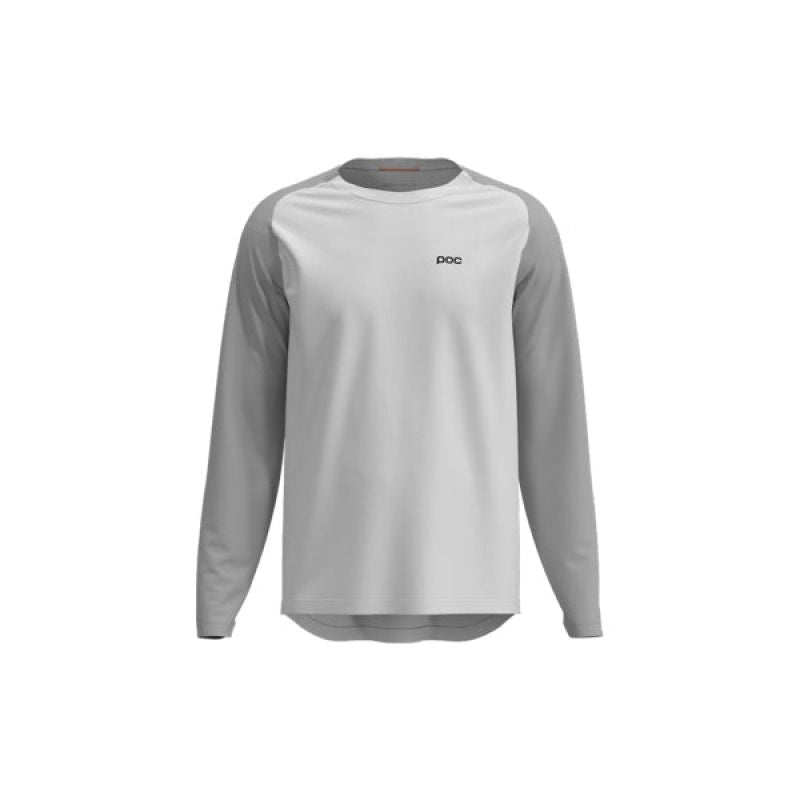 POC M's Motion Air L/S Jersey White