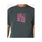 RIP CURL Raw Energy Zine Tee T-Shirt, turquoise