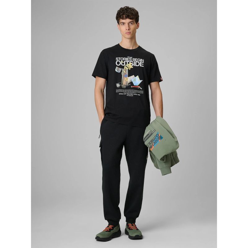 Men's regular printed T-shirt 4F 4FRSS26TTSHM3811-20S 4f