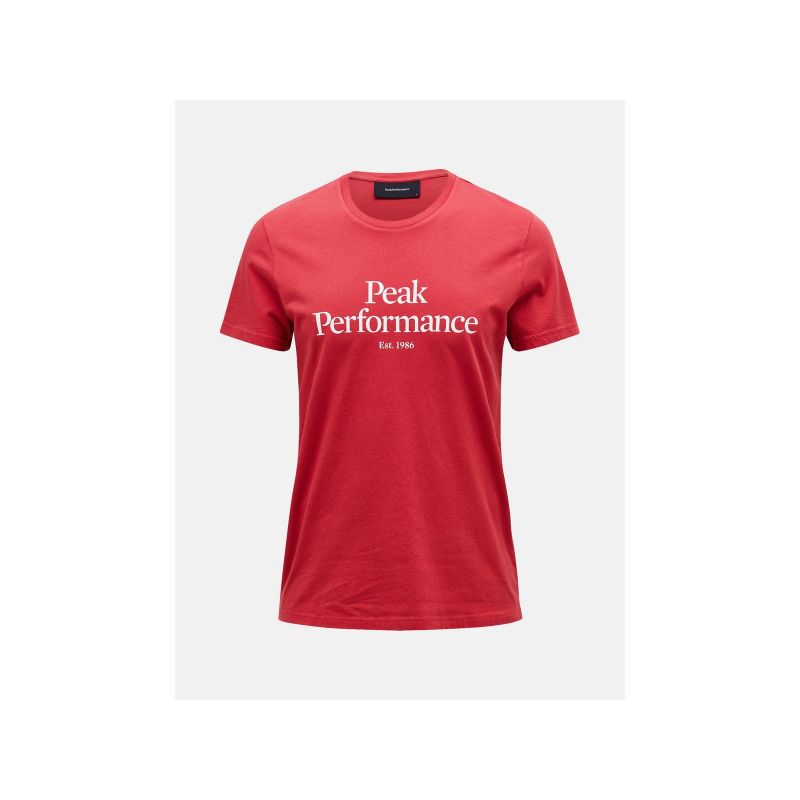 T-Shirt Peak Performance M Original Tee red Import z PMSport Your Sports Performance