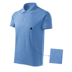Malfini Cotton M MLI-21215 blue polo shirt Clothing/Lifestyle/T-shirts/Malfini Malfini
