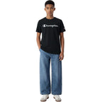 Champion SS Tee Kids T-Shirt Black 307322 KK001