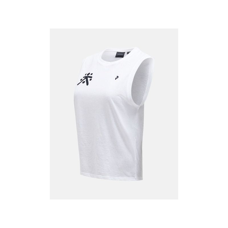 PEAK PERFORMANCE Explore Graphic Sleeveless Women’s T-Shirt black
