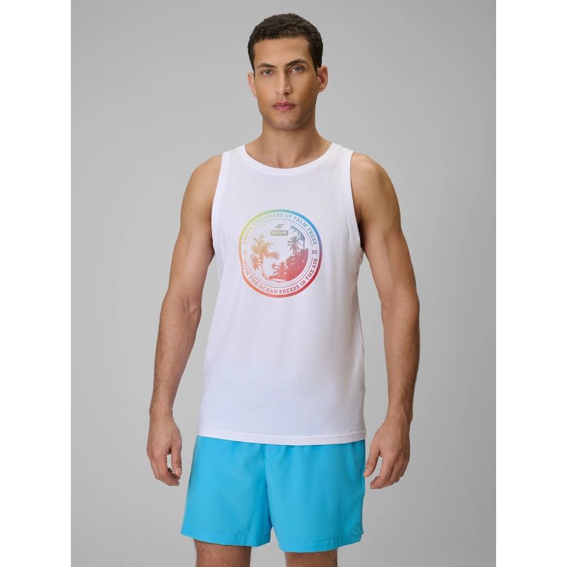 Sleeveless shirt 4F 4FWSS26TSLEM248-10S 4f