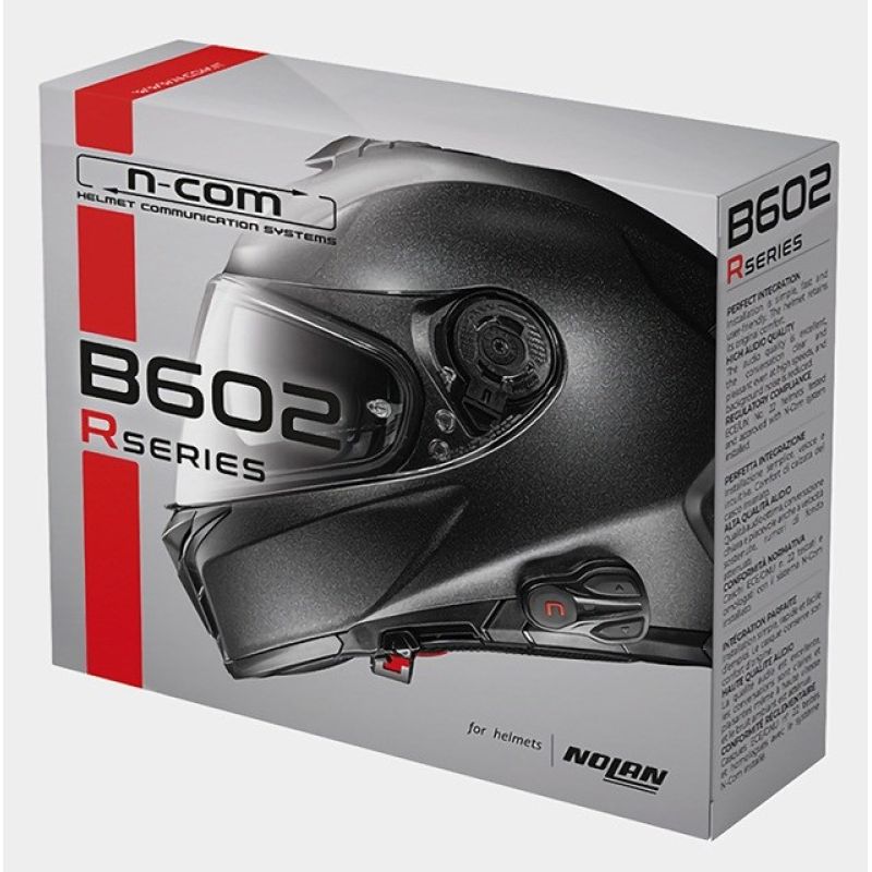 NOLAN N-COM B602 R motorcycle intercom for NOLAN helmets, set for 1 helmet In preparation Your Sports Performance