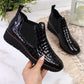 Rieker W R474 snakeskin leather ankle boots black Footwear/Lifestyle/Rieker Your Sports Performance