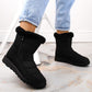 Potocki W WOL197 insulated snow boots with fur, black Footwear/Outdoor/Potocki Your Sports Performance