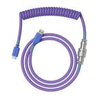 Glorious PC Gaming Race Coiled Purple 1.37 m Kable i adaptery/Kable USB Your Sports Performance