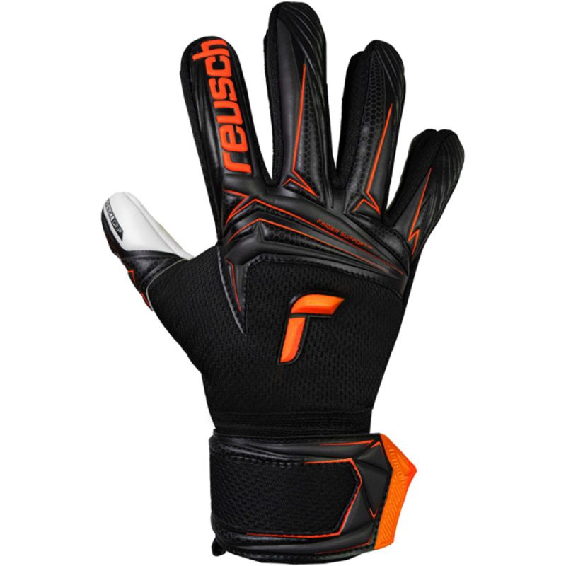 Reusch Attrakt Advance Finger Support Junior Gloves 56 72 210 7783 Reusch