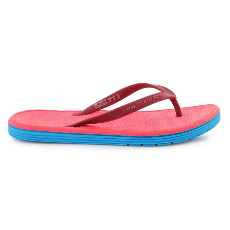 NEW BALANCE WOMEN`S PRO THONG FLOPS BLUE/MAROON/PINK NBW6076BMP