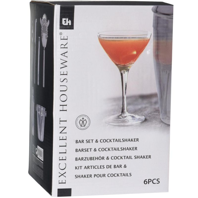 BARTENDER SET 6 PIECES DRINK SHAKER TONGUE Home and Garden/Equipment Your Sports Performance