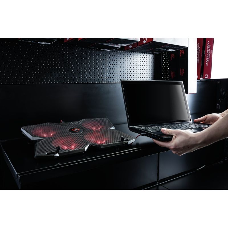 TRUST GXT 278 Yozu 20817 Cooling Pad (17.x inch; 4 fans) Chłodzenie/Podstawki pod notebooki Your Sports Performance