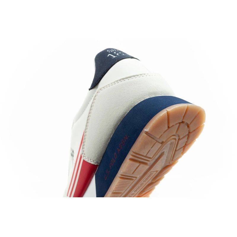US Polo Assn sports shoes sneakers men's fashionable comfortable white Your Sports Performance