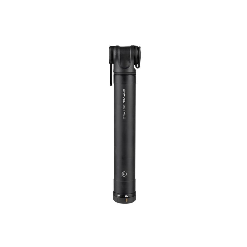 ToPeak Gravel 2 Stage Bike Pump - Black In preparation Your Sports Performance
