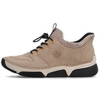 Rieker 45963-20 comfortable beige women's shoes
