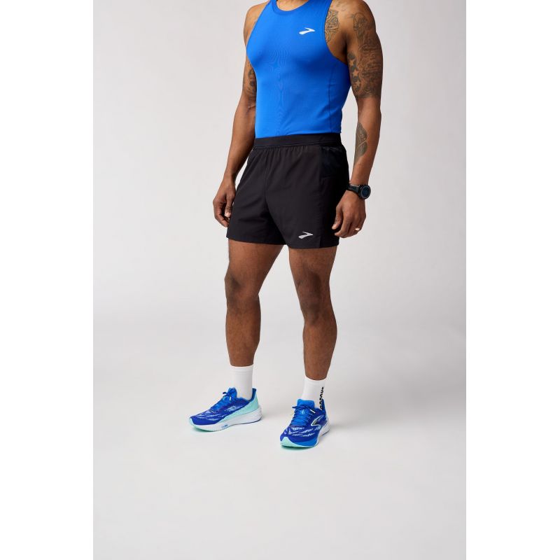Men's Journey 5 Short Running Shorts Black Import z Brooks/Brooks/Spodenki Your Sports Performance