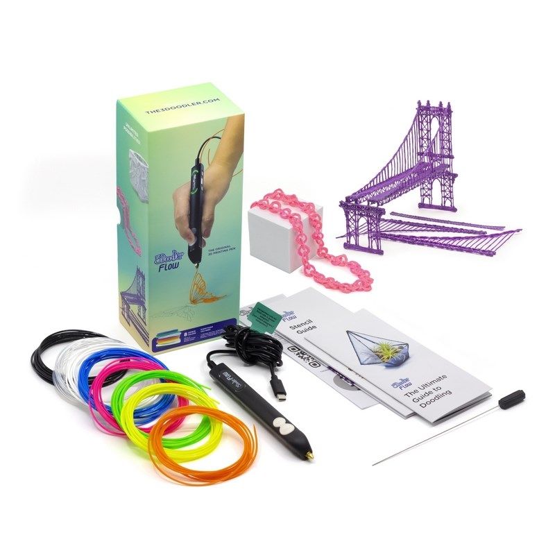 3DOODLER FLOW 20 COILS OF 4.8M OF VIVID COLORS OF PLA FILAMENT 1.75MM FLOW-FILLS Filamenty do drukarek i długopisów 3D/Filamenty PLA Your Sports Performance