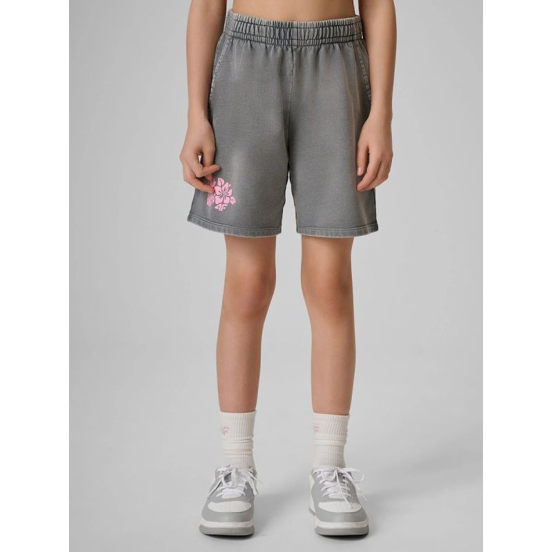 Girls' sweatpants 4F 4FJRSS26TSHOF0925-25S