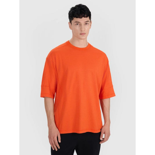 Men's oversize plain T-shirt 4F 4FRSS25TTSHM2653-70S *Kategoria tymczasowa Your Sports Performance