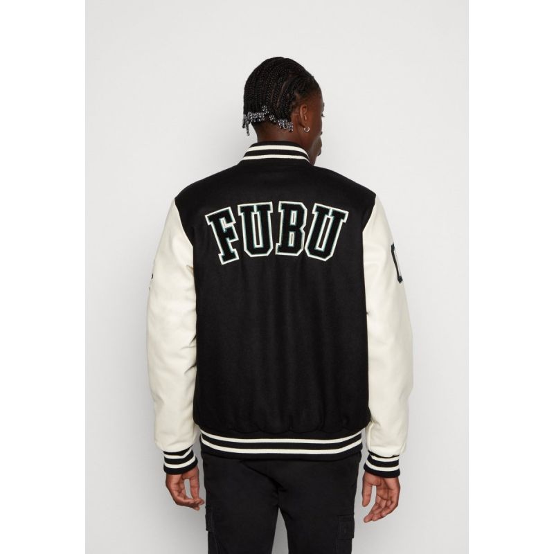 Fubu Tribal College Jacket M 6075134 Clothing/Lifestyle/Fubu Your Sports Performance