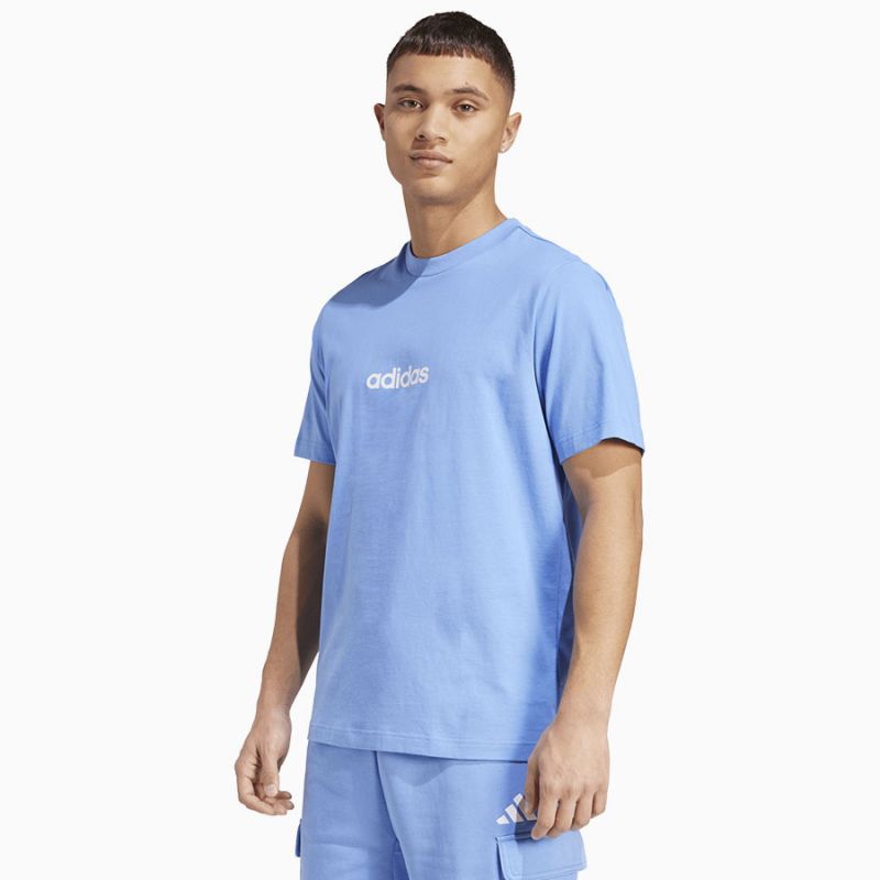 adidas Single Jersey Linear Tee M JX5708 Clothing/Lifestyle/T-shirts Adidas