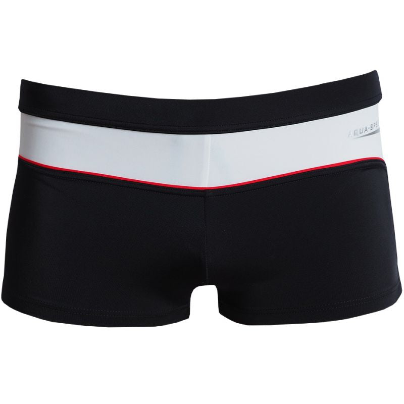 Aqua-Speed Grant M men's swimming shorts black and white 15 410 Clothing/Swimming/Aqua-Speed Your Sports Performance