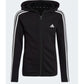 Sweatshirt adidas Essentials 3 Stripes Full-Zip Hoodie Jr. IC3634 Clothing/Lifestyle Adidas