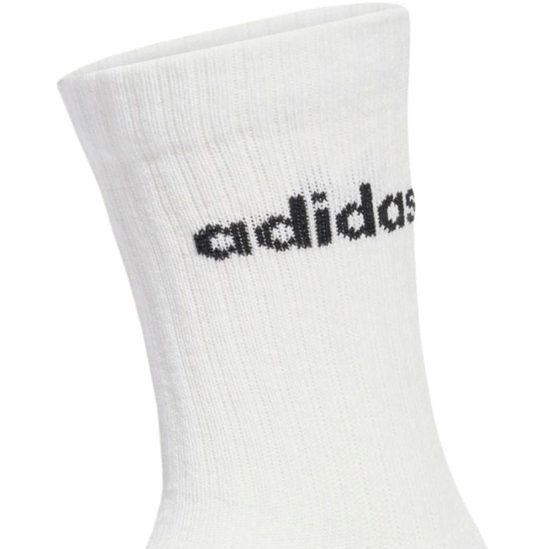 Adidas Linear Crew Socks Cushioned 6 Pairs JL6096 Clothing/Lifestyle/Socks Adidas