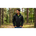 Men’s softshell jacket Geographical Norway ROYAUTE MEN ASS A BS2 056 (WT1804H/GN-BLACK / GREEN)