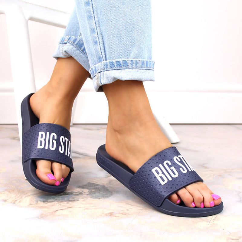 Big Star Jr foam slippers INT1908C navy blue Footwear/Outdoor/Big Star Your Sports Performance