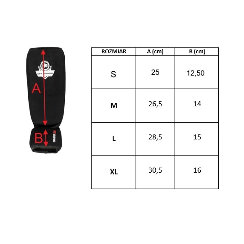 Flexible Shin Guards M - Shinrage Black DBX Bushido