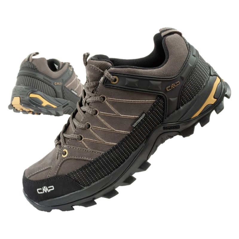 CMP Rigel men's trekking sports shoes, waterproof, durable, brown CMP
